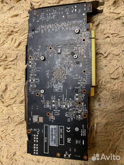 Видеокарта rx580 4gb