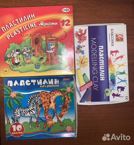 Детские товары для рисования и лепки