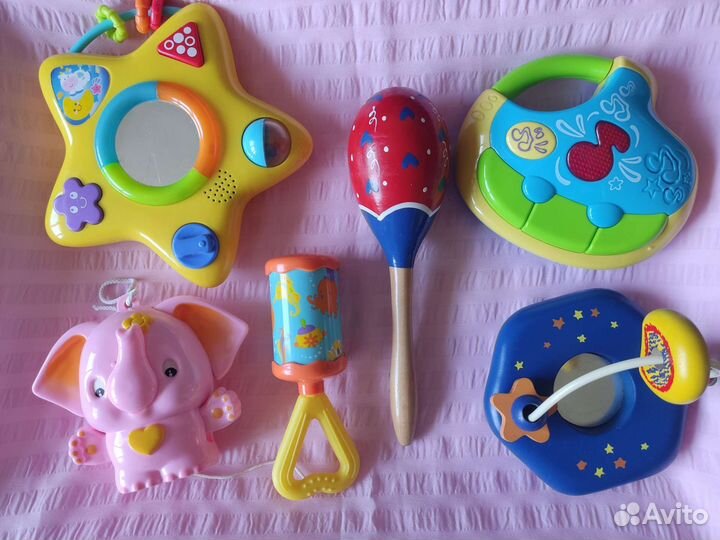 Музыкальные, развивающие игрушки