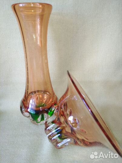 Посуда чешское стекло