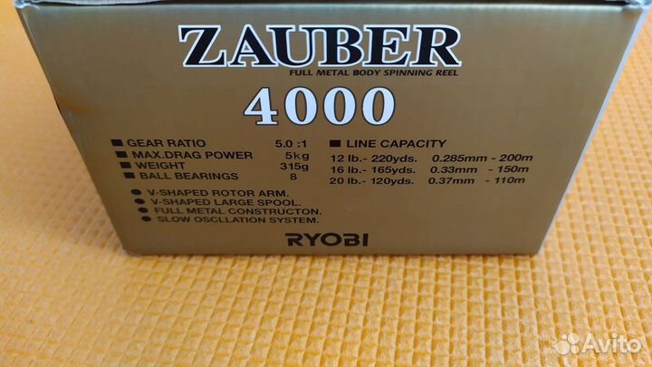 Катушка Ryobi zauber 4000