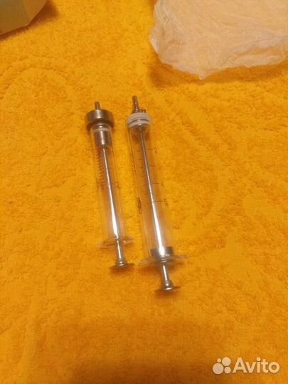 Шприц стеклянный СССР