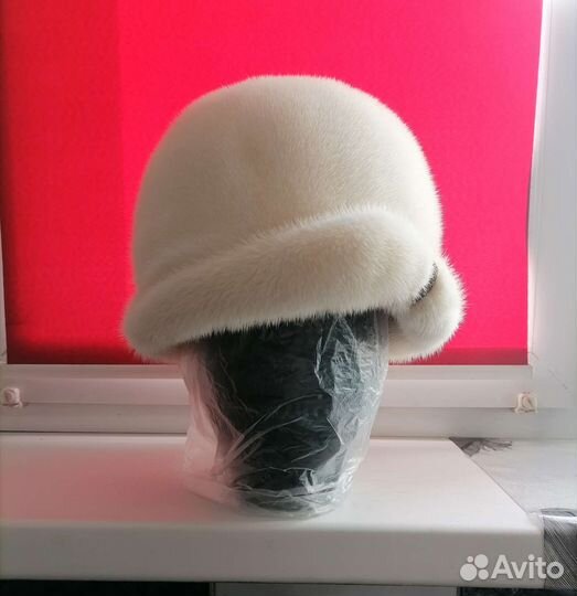 Шапка норковая женская