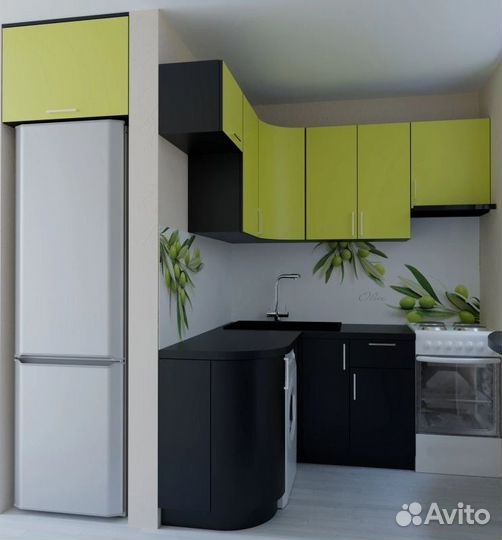 Кухонный гарнитур встроенный артикул 85950