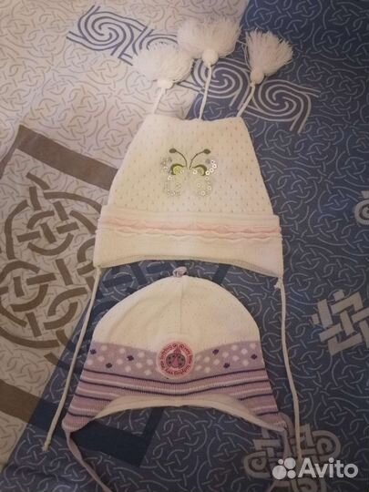 2 Шапки для девочки
