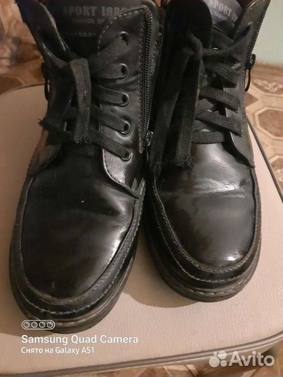 Ботинки осенние