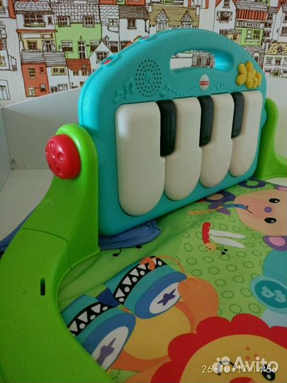 Игровой развивающий коврик Fisher price пи