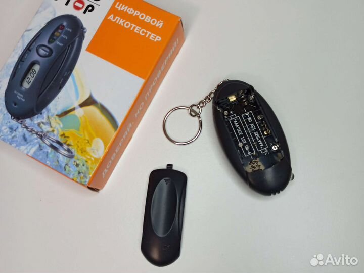 Цифровой алкотестер алкометр портативный