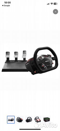 Игровой руль ThrustMaster TS-XW Racer Sparco P310