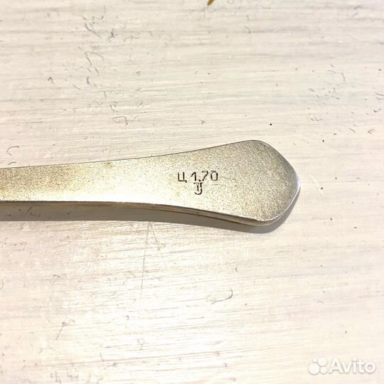 Кофейные ложки СССР мельхиор Таллин TJ