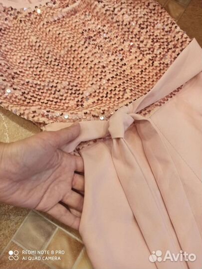 Нарядный комбинезон для девочки 128