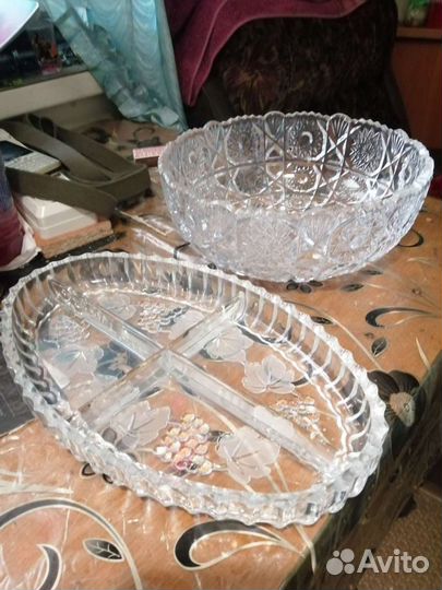 Хрустальная посуда СССР