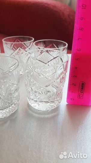 Рюмки стаканы хрусталь СССР