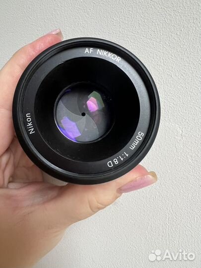 Объектив nikon 50mm f 1.8g af nikkor