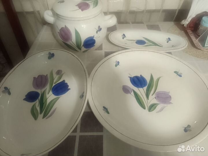 Столовый сервиз фарфор СССР