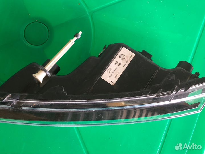 Противотуманка левая skoda octavia a7