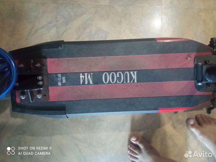 Самокат взрослый электрический kugoo m4