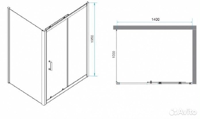 Душевой уголок RGW Passage PA-74 140x100