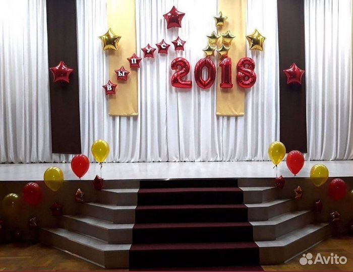 Украшение шарами