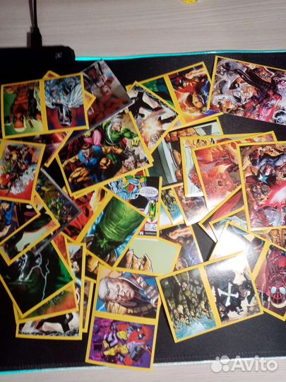 Панини Marvel Versus Марвел Версус наклейки Panini