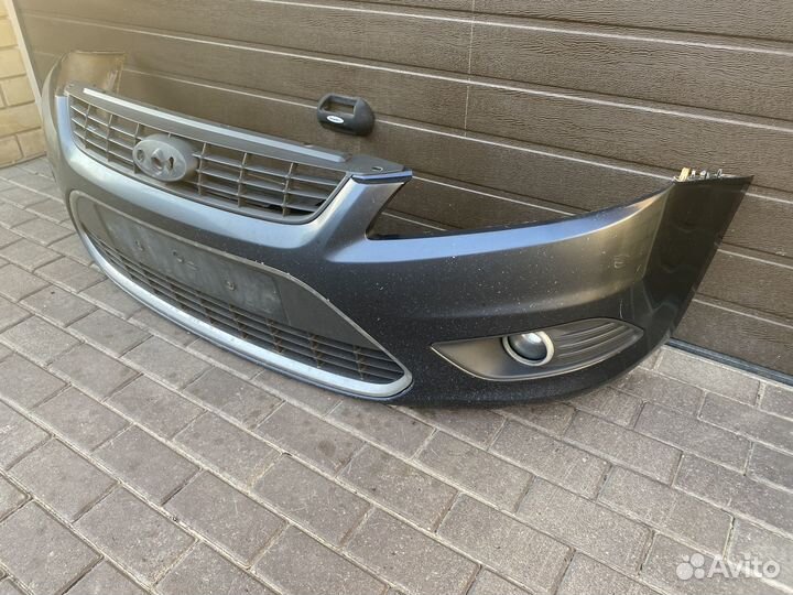 Передний бампер Ford Focus 2 Рестайлинг