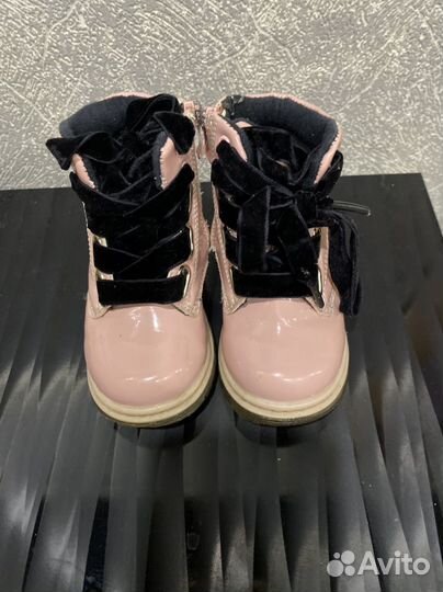 Ботинки осенние для девочки 22 размер