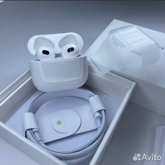 Беспроводные наушники apple airpods 3