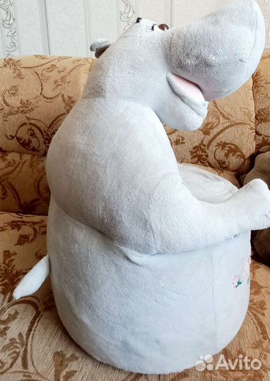 Кресло Игрушка бегемот