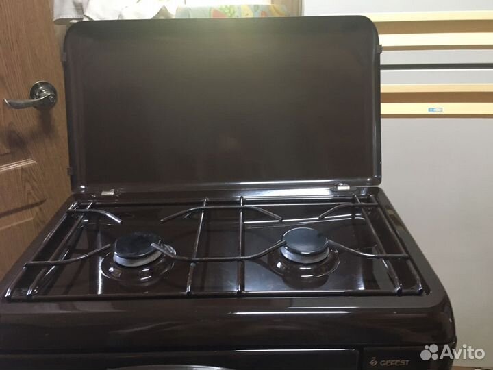 Мини-печь газовая gefest пг 100 К19, коричневая