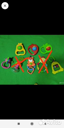 Погремушки и Прорезыватели