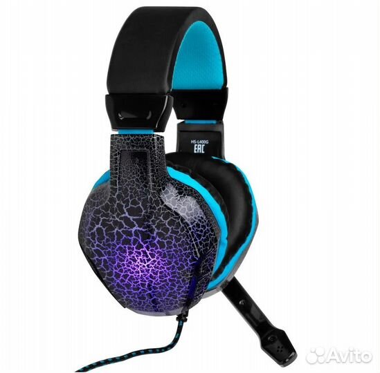 LED Гарнитура Игровая Oklick HS-L400G zeus для пк