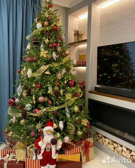 Декорирование оформление ёлки