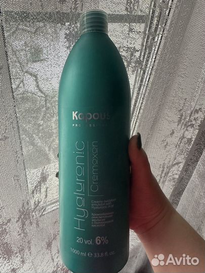 Окислитель для волос kapous 6