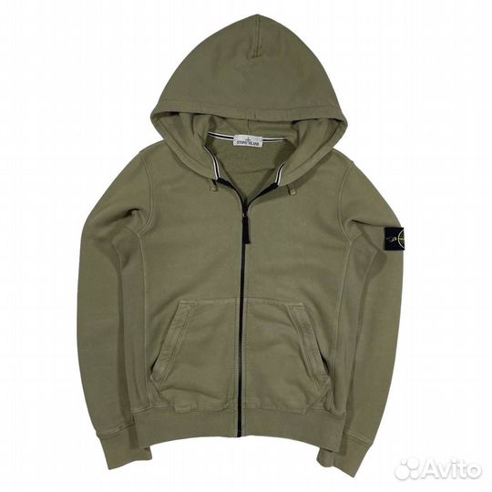Stone island zip hoodie
