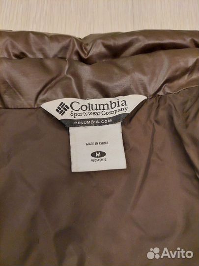 Пуховик женский columbia 44