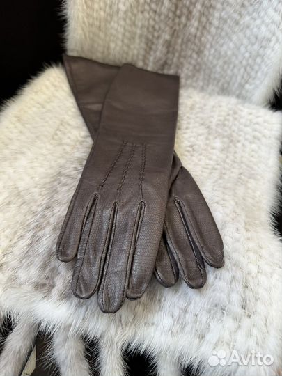 Перчатки женские длинные