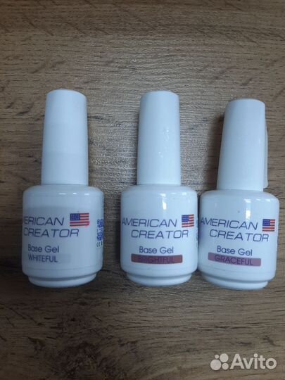 Гель лак для ногтей/ База / American creator