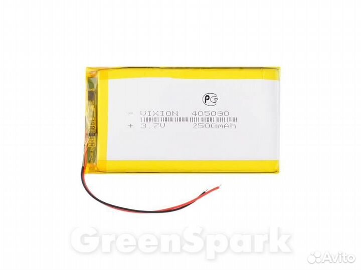 Аккумулятор универсальный 4х50х90 mm 2500mAh 3,7V