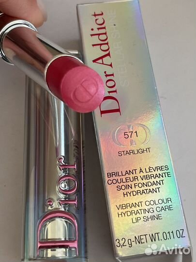 Dior addict stellar shine помада 256,554,578,571