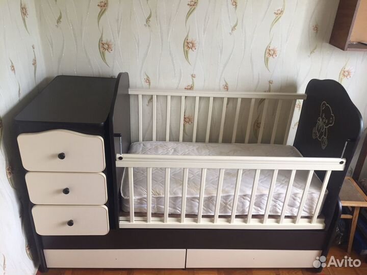 Кровать детская трансформер