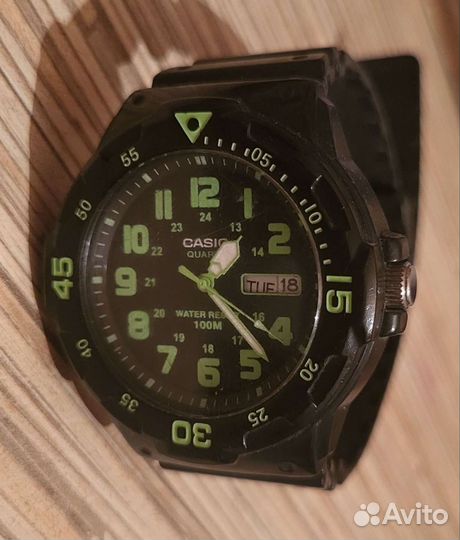 Часы мужские casio водонепроницаемые