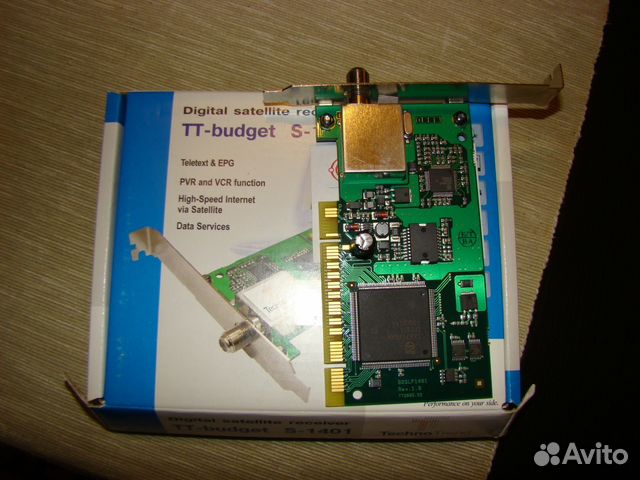 Спутниковая DVB-S карта TT-budget S-1401