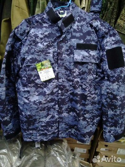 Форма росгвардии синяя точка