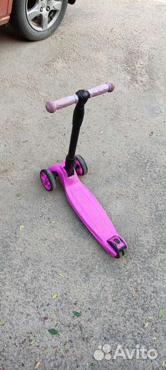 Самокат трехколесный Tech team