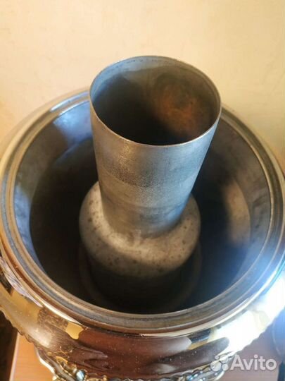 Комбенированный самовар дрова +электрический