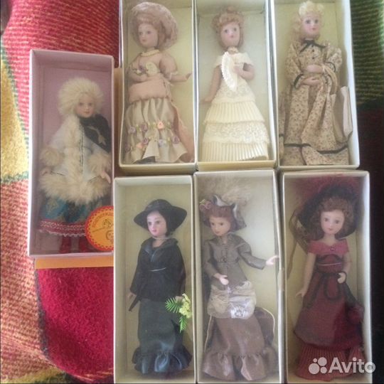 Куклы дамы эпохи deagostini