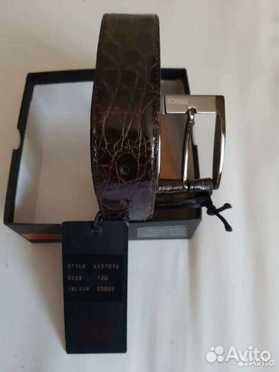 Кожаный ремень Torras новый, с пряжкой
