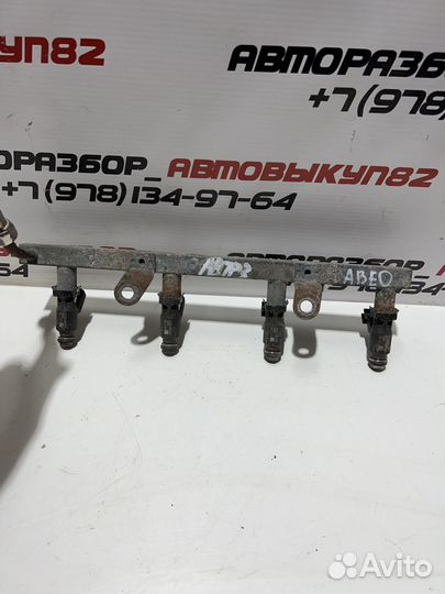 Форсунка топливная рейка рампа Chevrolet Aveo