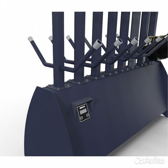 Сушильный стеллаж сл1 - Стандарт для обуви, двухсторонний 220х125х51см slsd-48