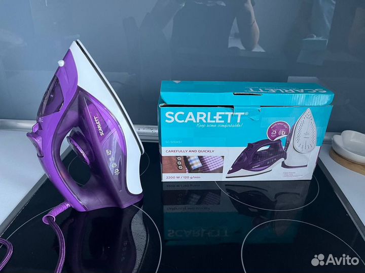 Утюг scarlett новый